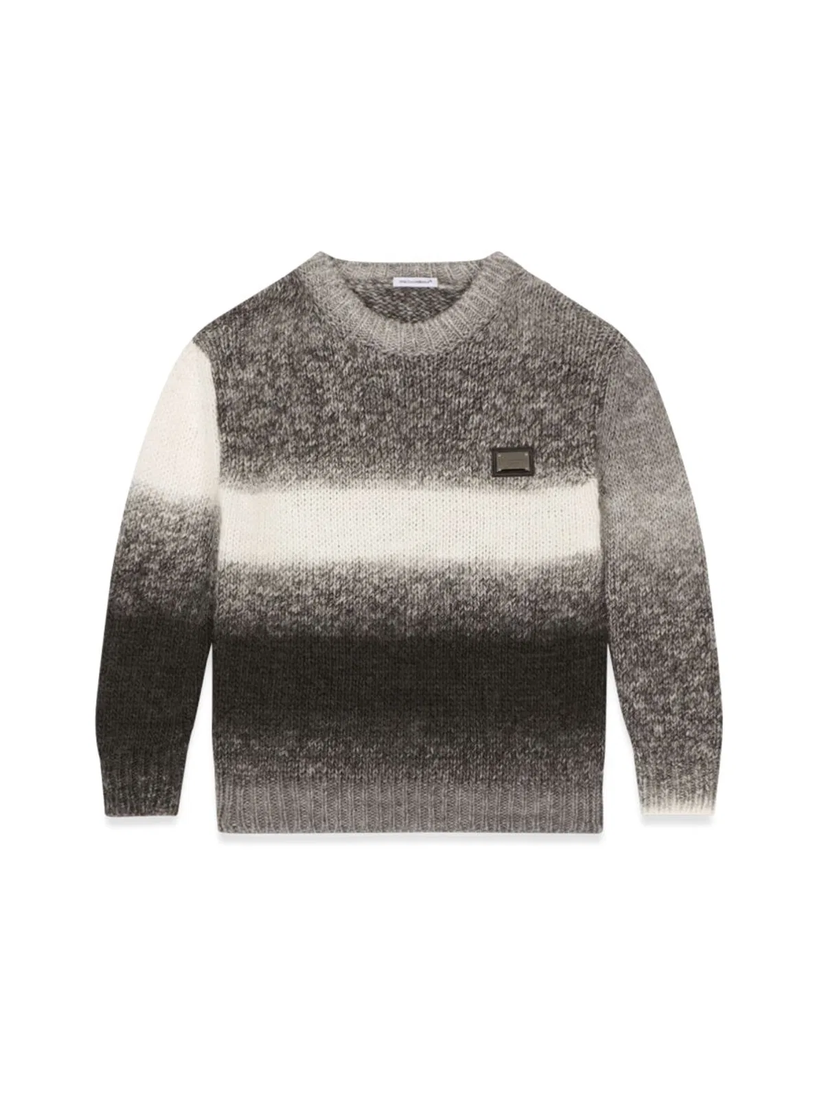 Dolce Gabbana Dolce & Gabbana Melange Crew Neck Pullov