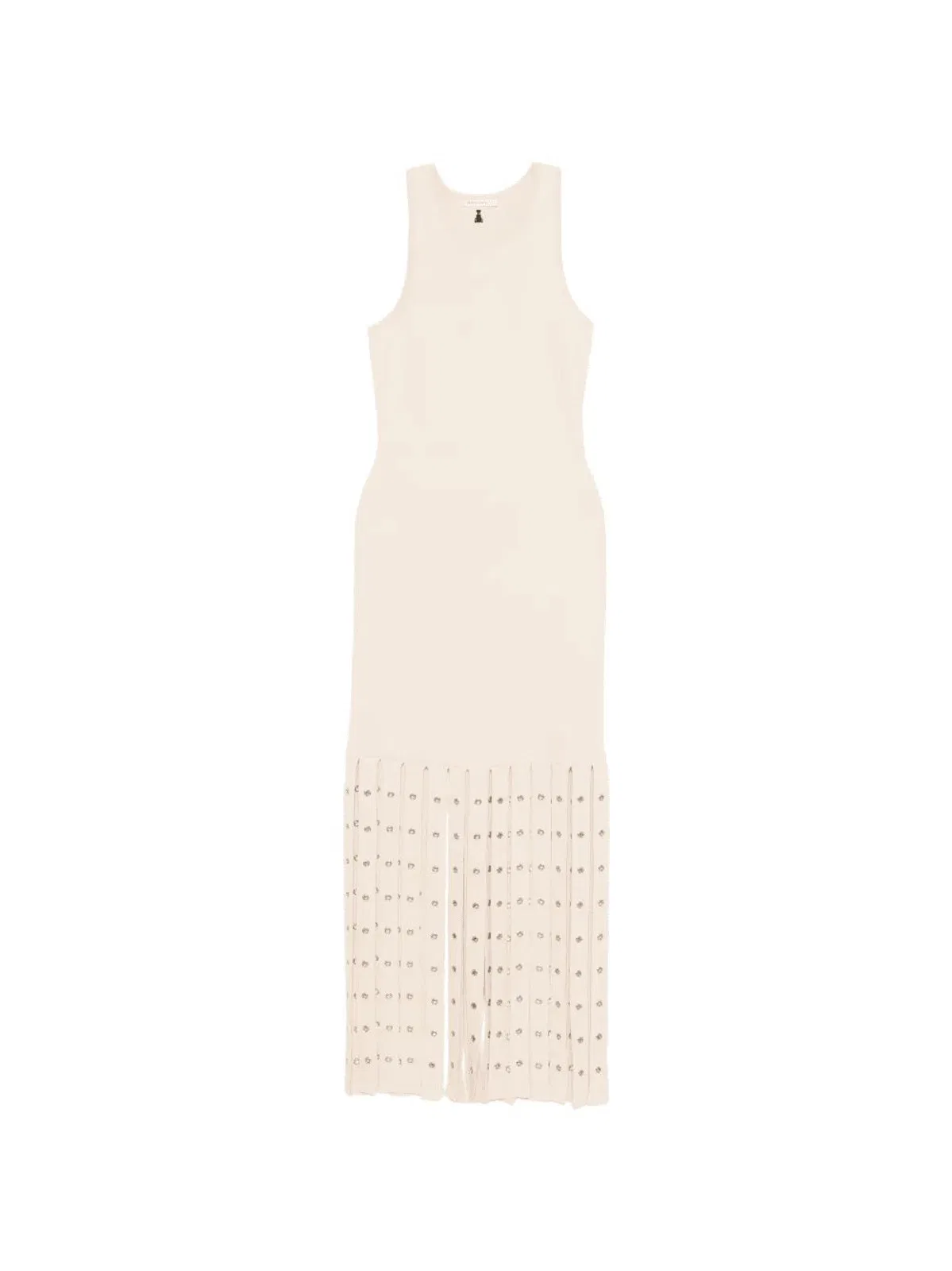 Patrizia Pepe Fringes Knit Midi Dress