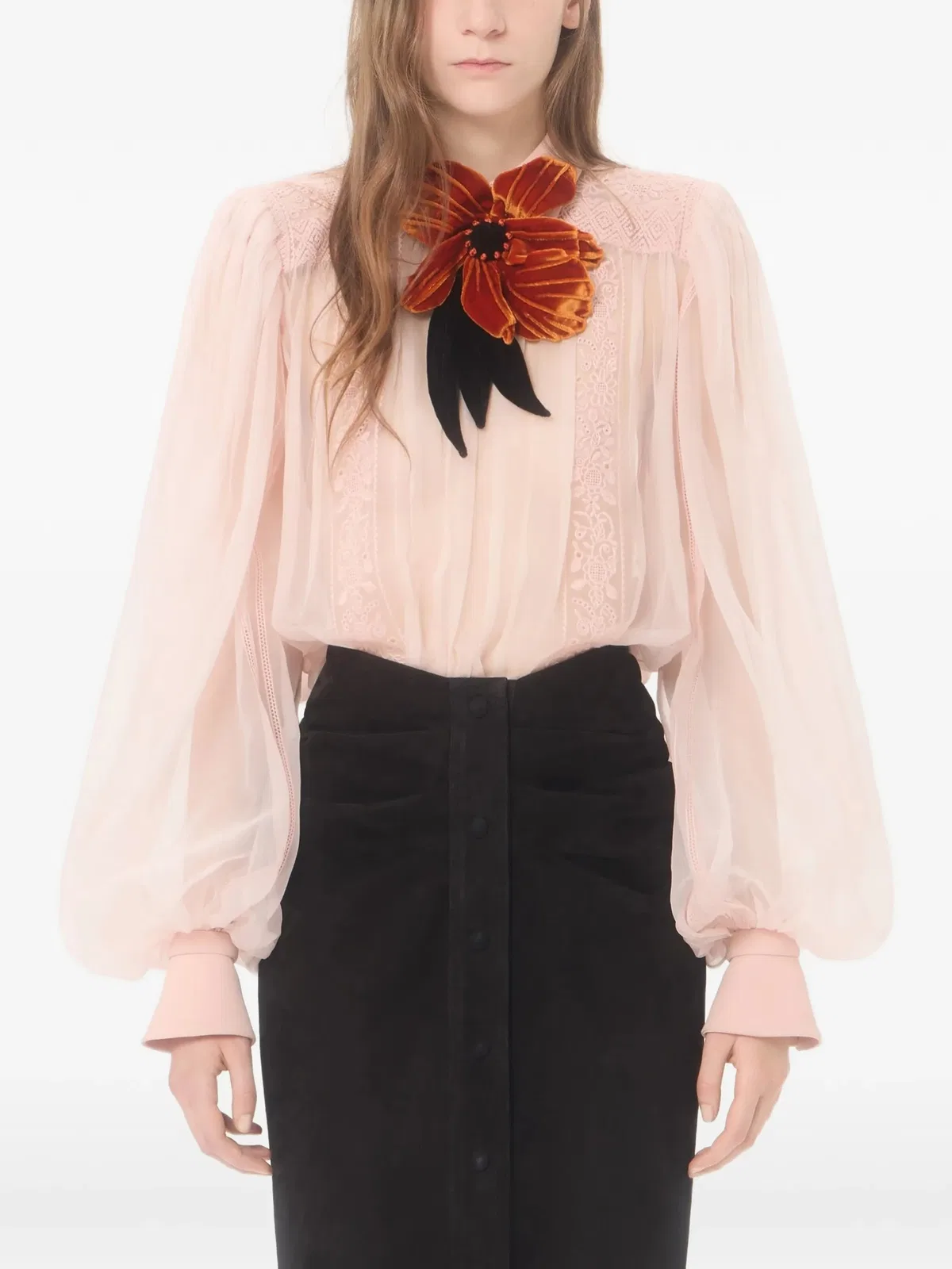 Valentino Embroidered Top