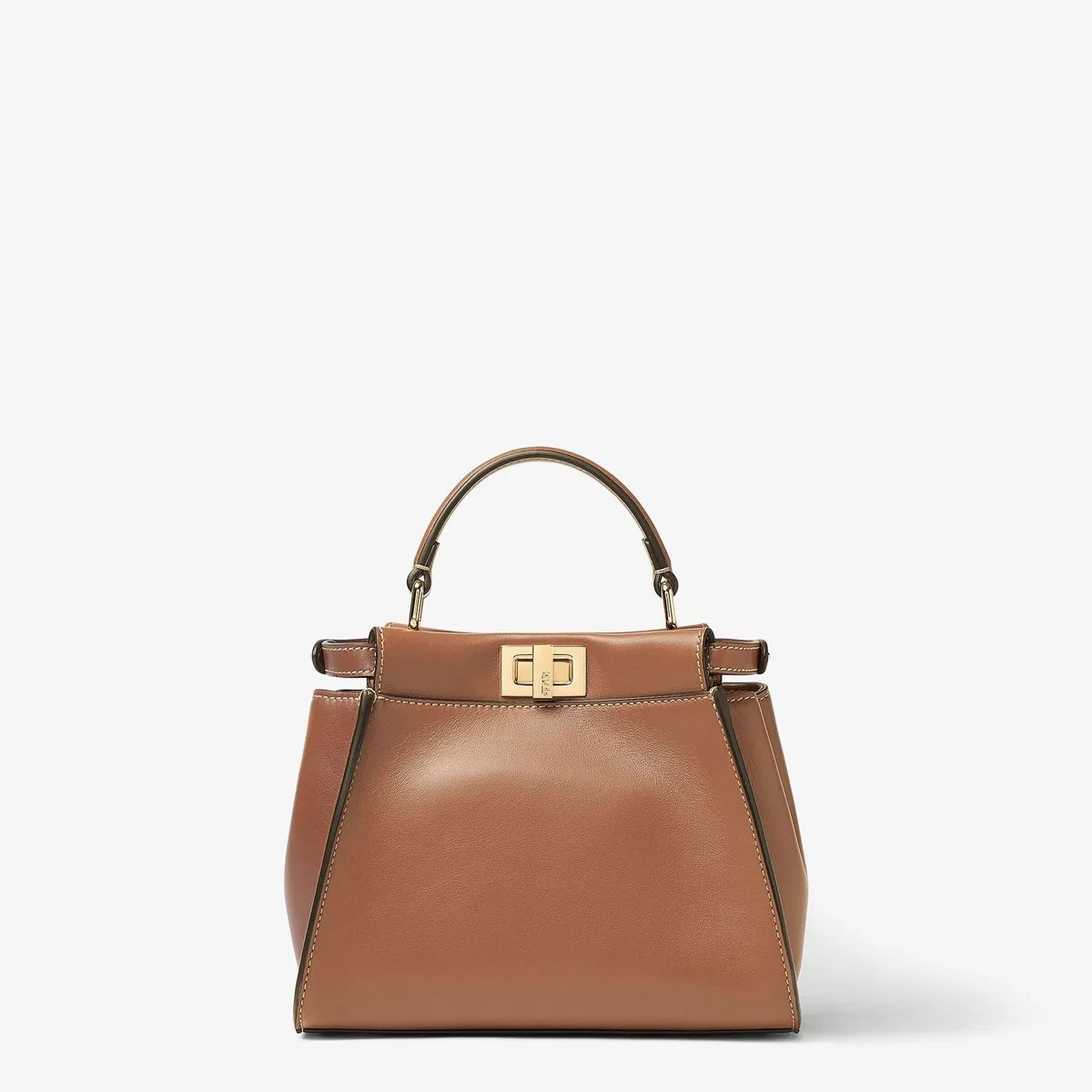 Fendi Peekaboo Leather Mini Bag