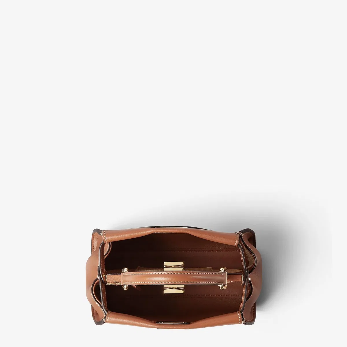 Fendi Peekaboo Leather Mini Bag