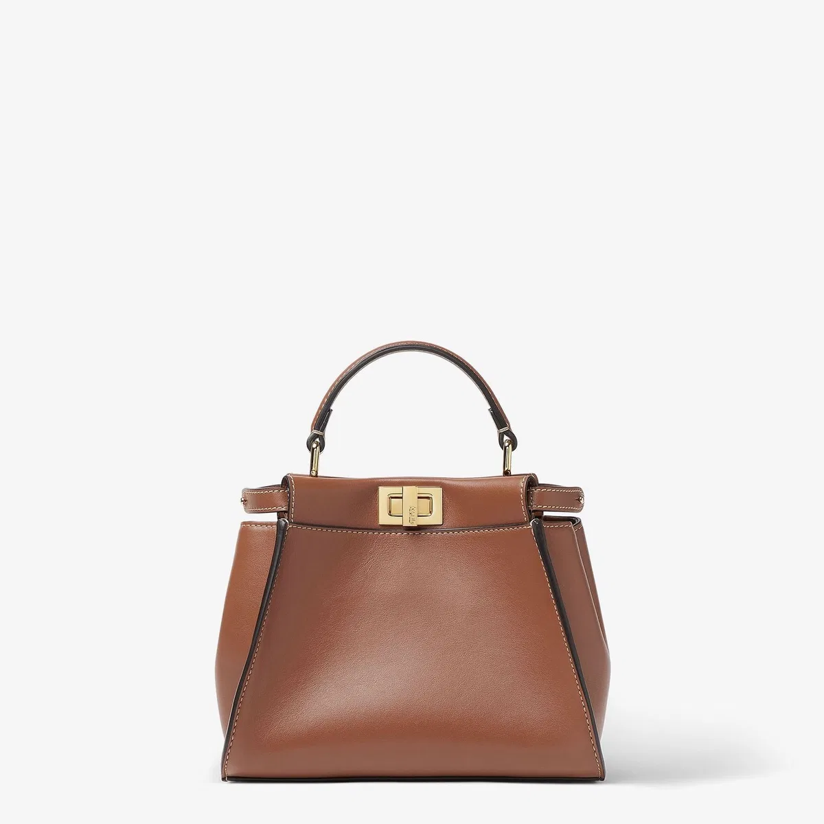Fendi Peekaboo Leather Mini Bag