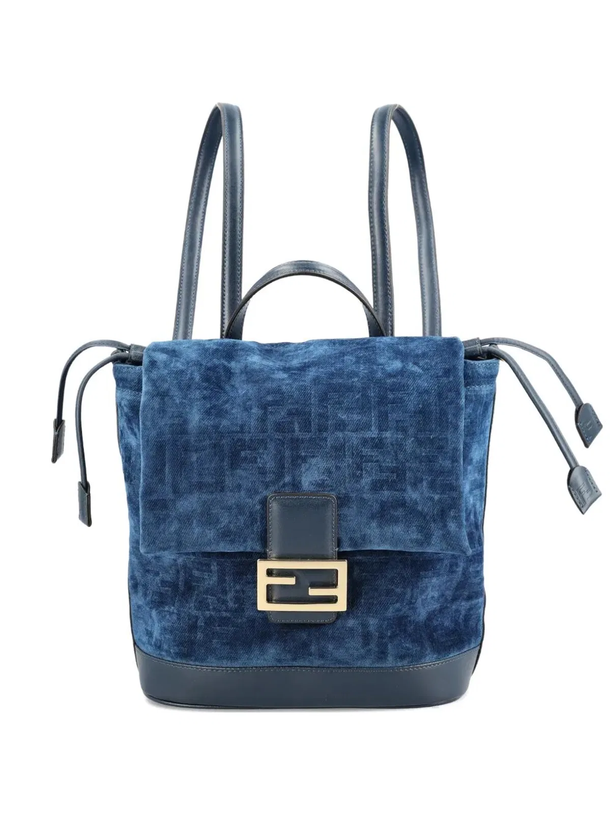 Fendi Velvet Backpack