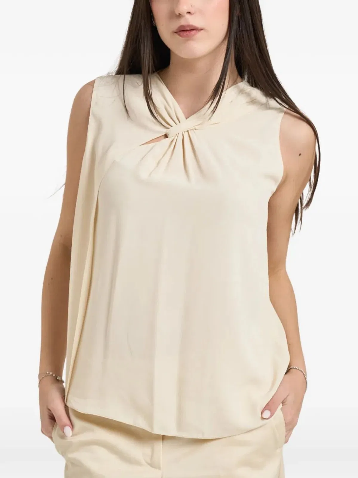 Patrizia Pepe Knot Shirt