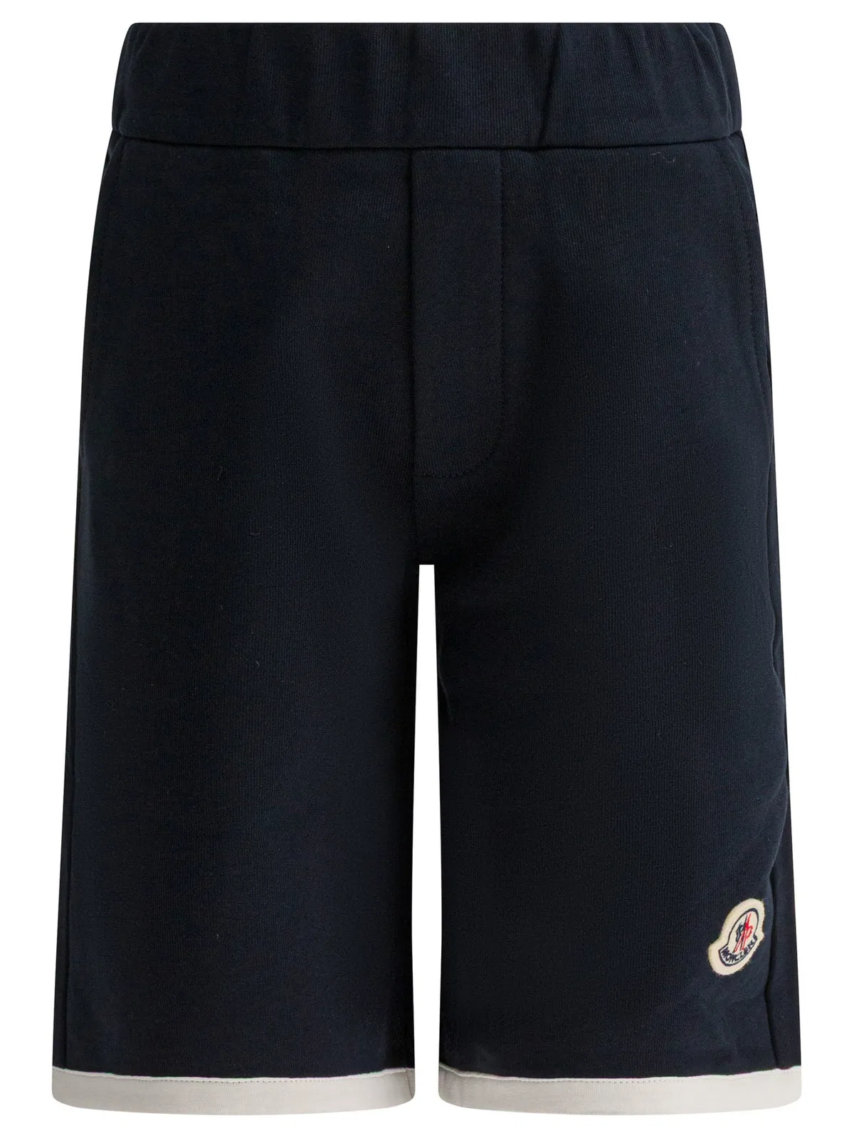 Moncler Kids Blue Cotton Trousers