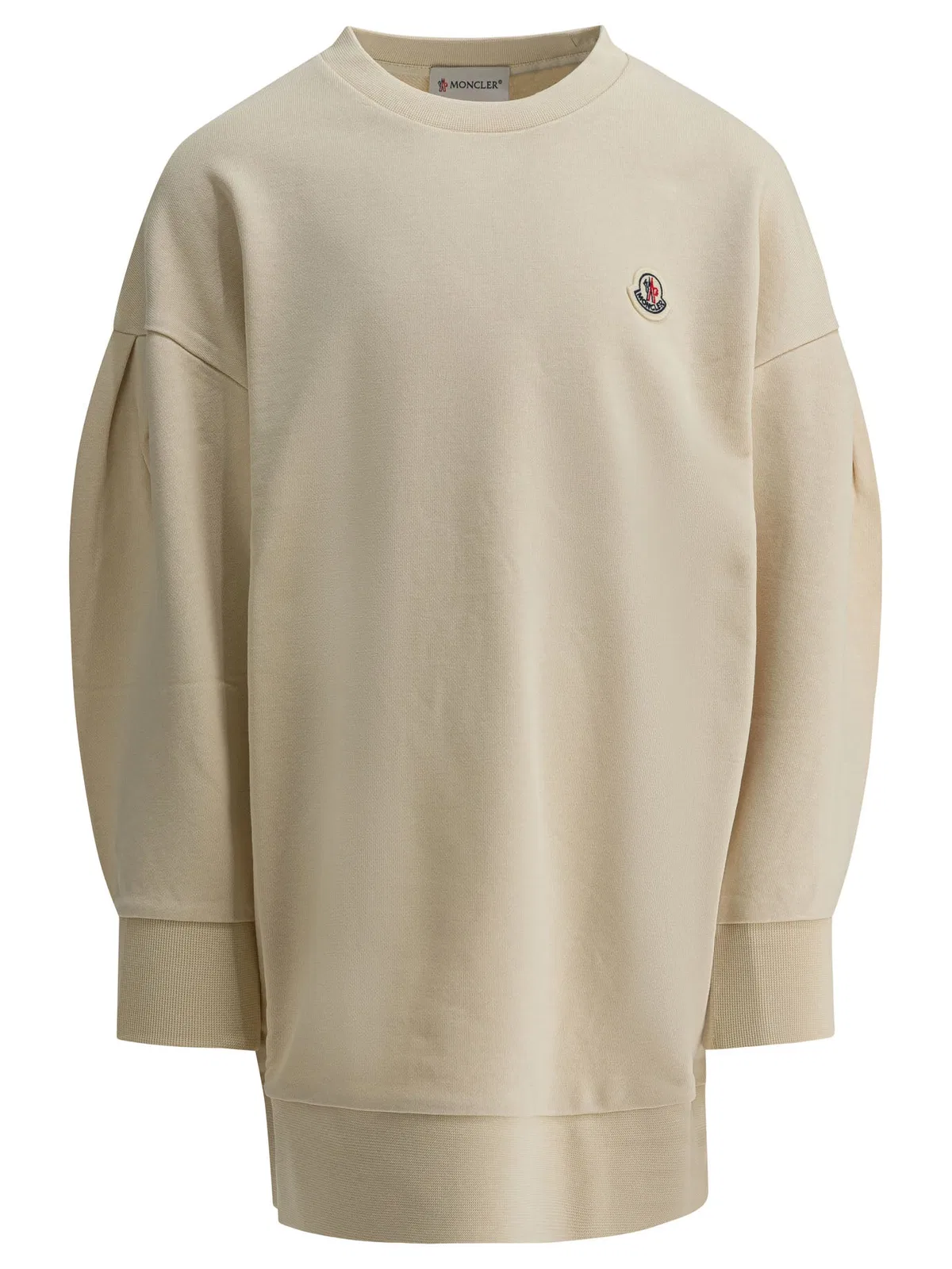 Moncler Kids Beige Cotton Dress