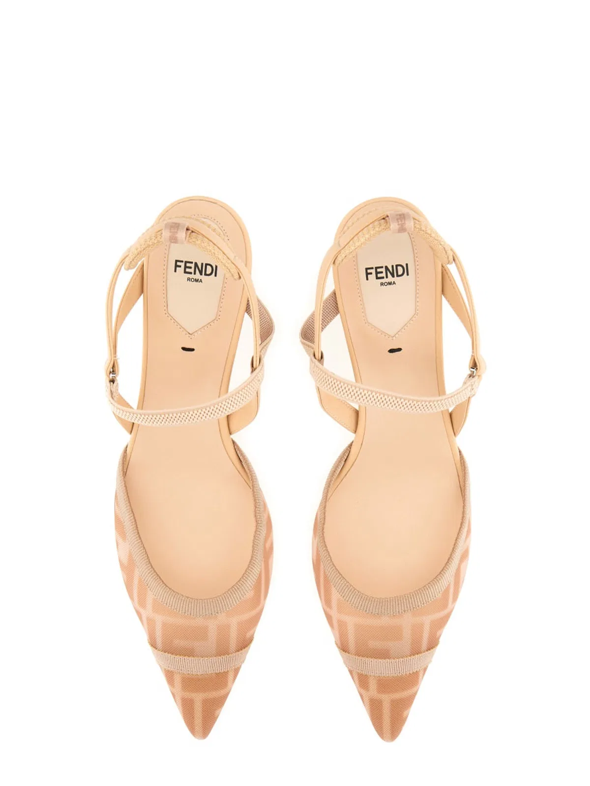 Fendi Colibrì Lite Pointy-Toe Slingback