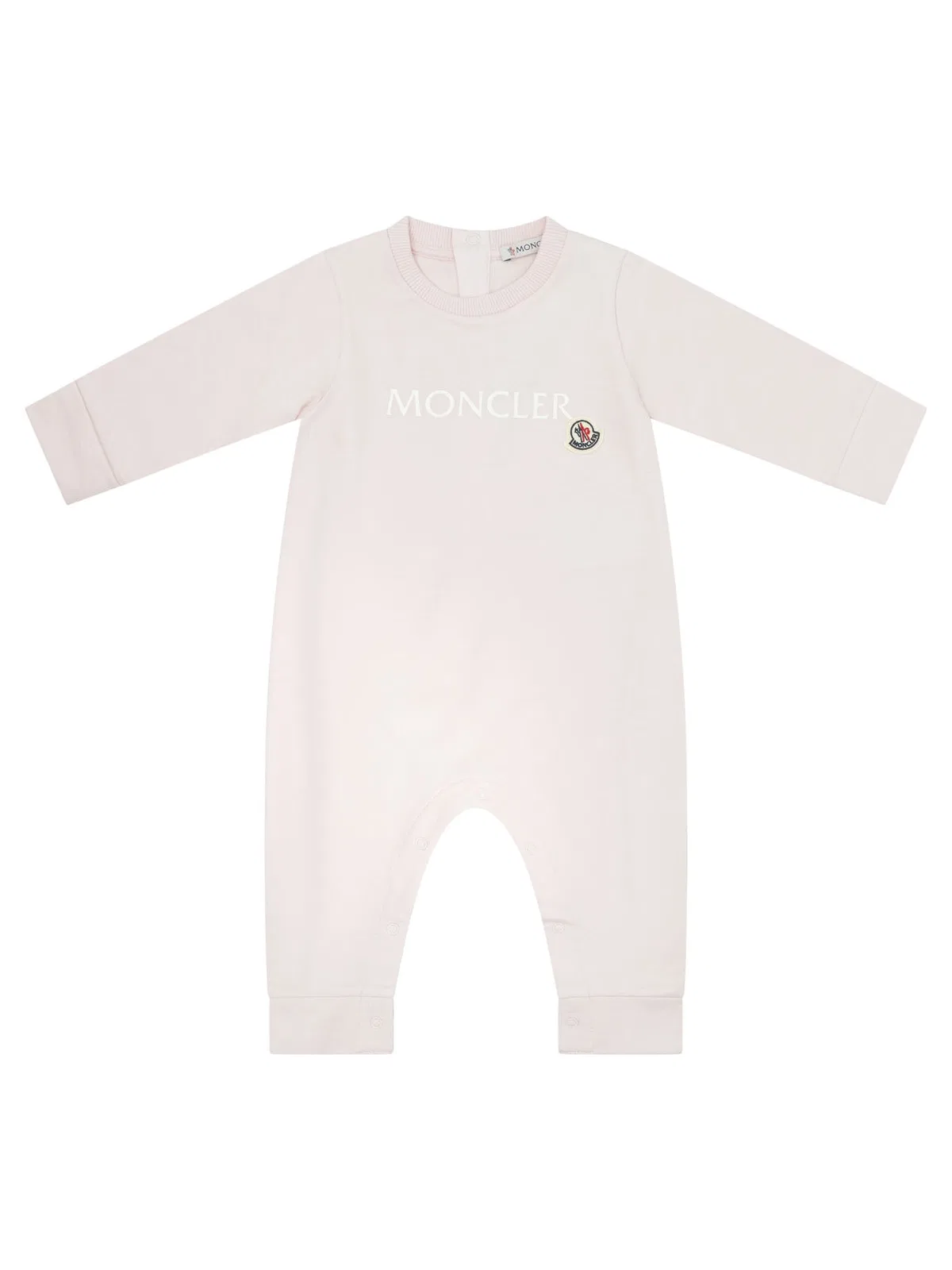 Moncler Kids Pink Cotton Tracksuit Set
