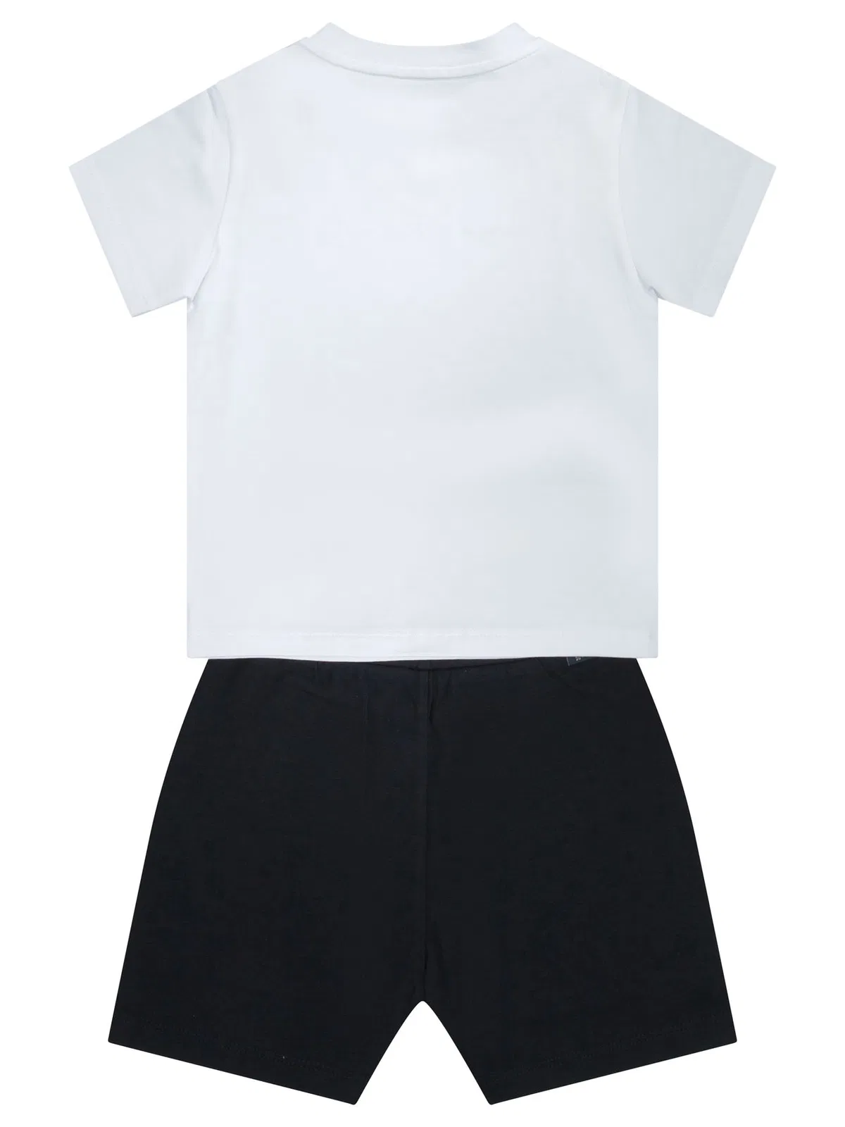 Moncler Kids White Cotton Elastane Tracksuit