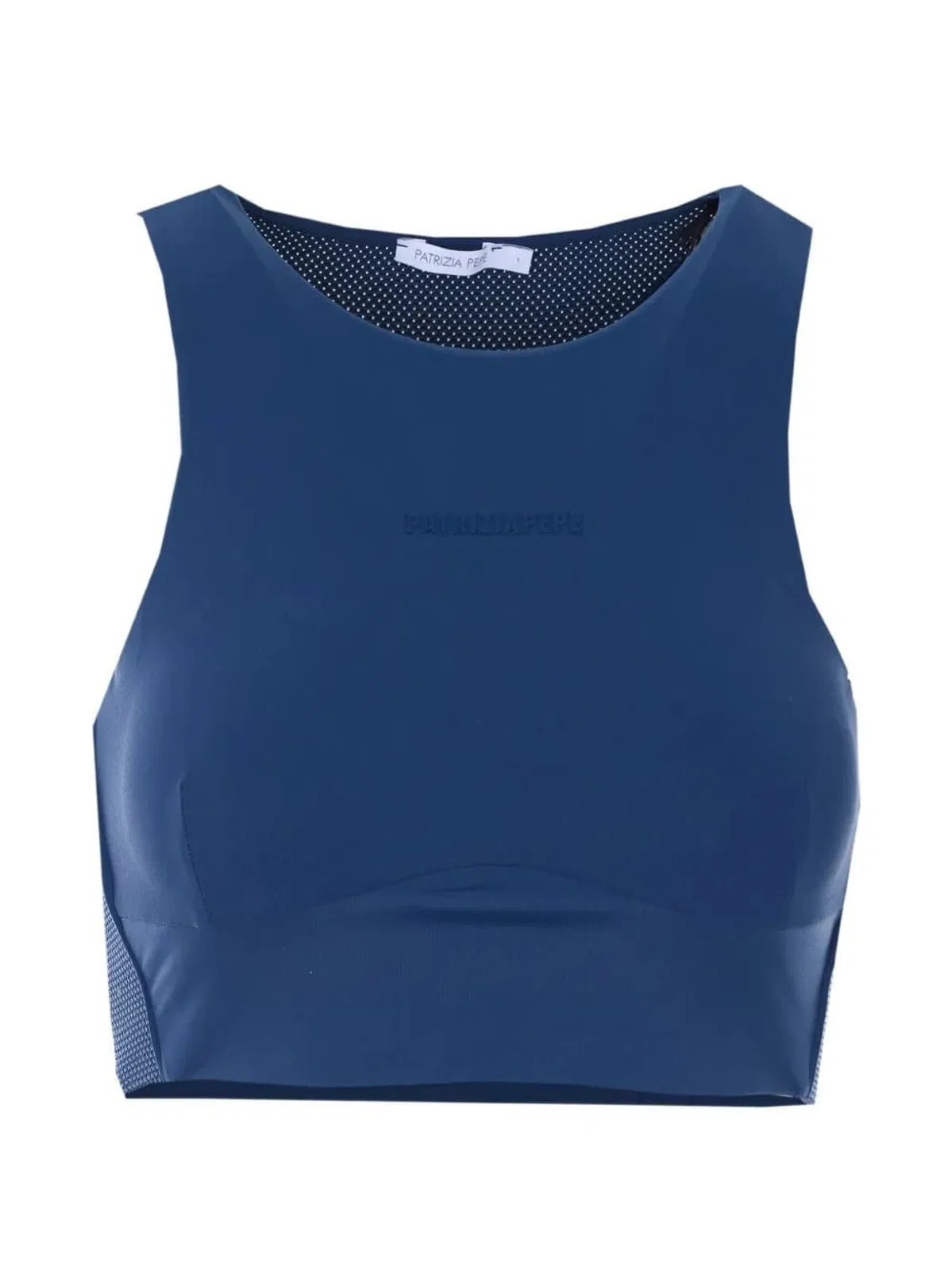 Patrizia Pepe Cropped Sleeveless Top