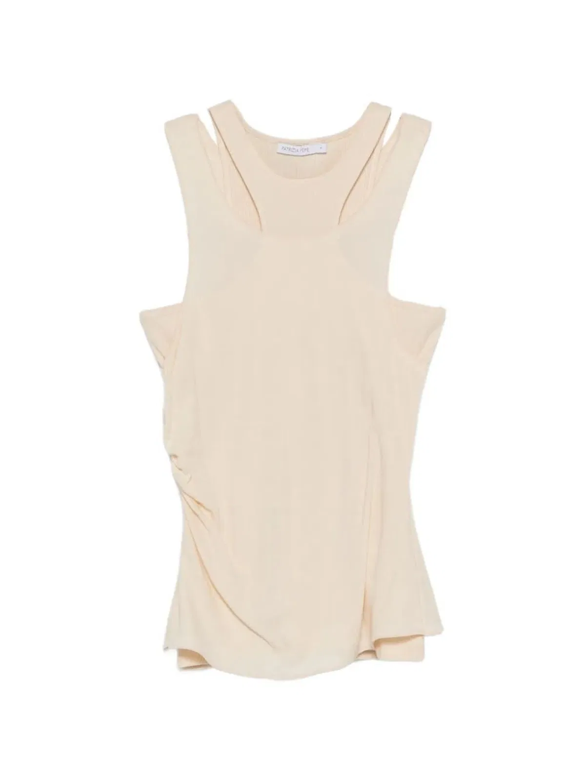 Patrizia Pepe Double-Layer Tank Top