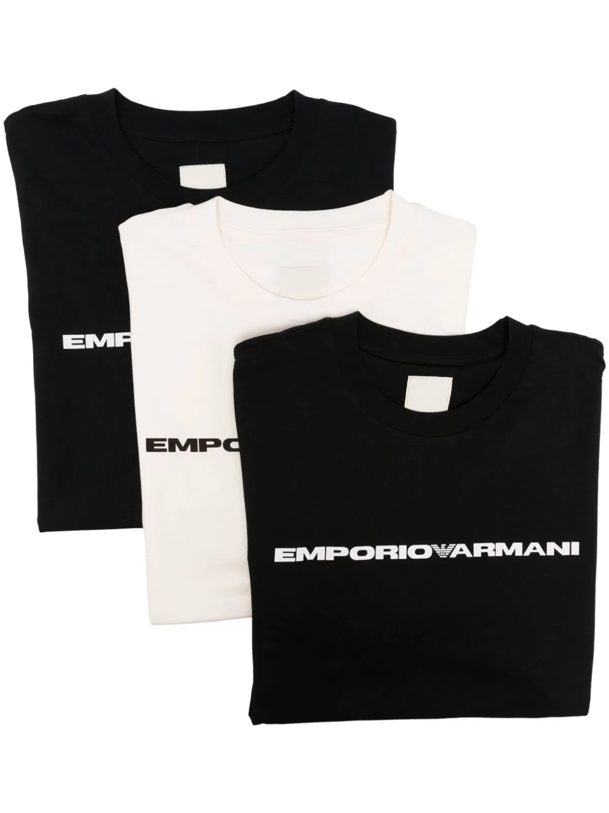 Emporio Armani Cotton Jersey Logo Tee