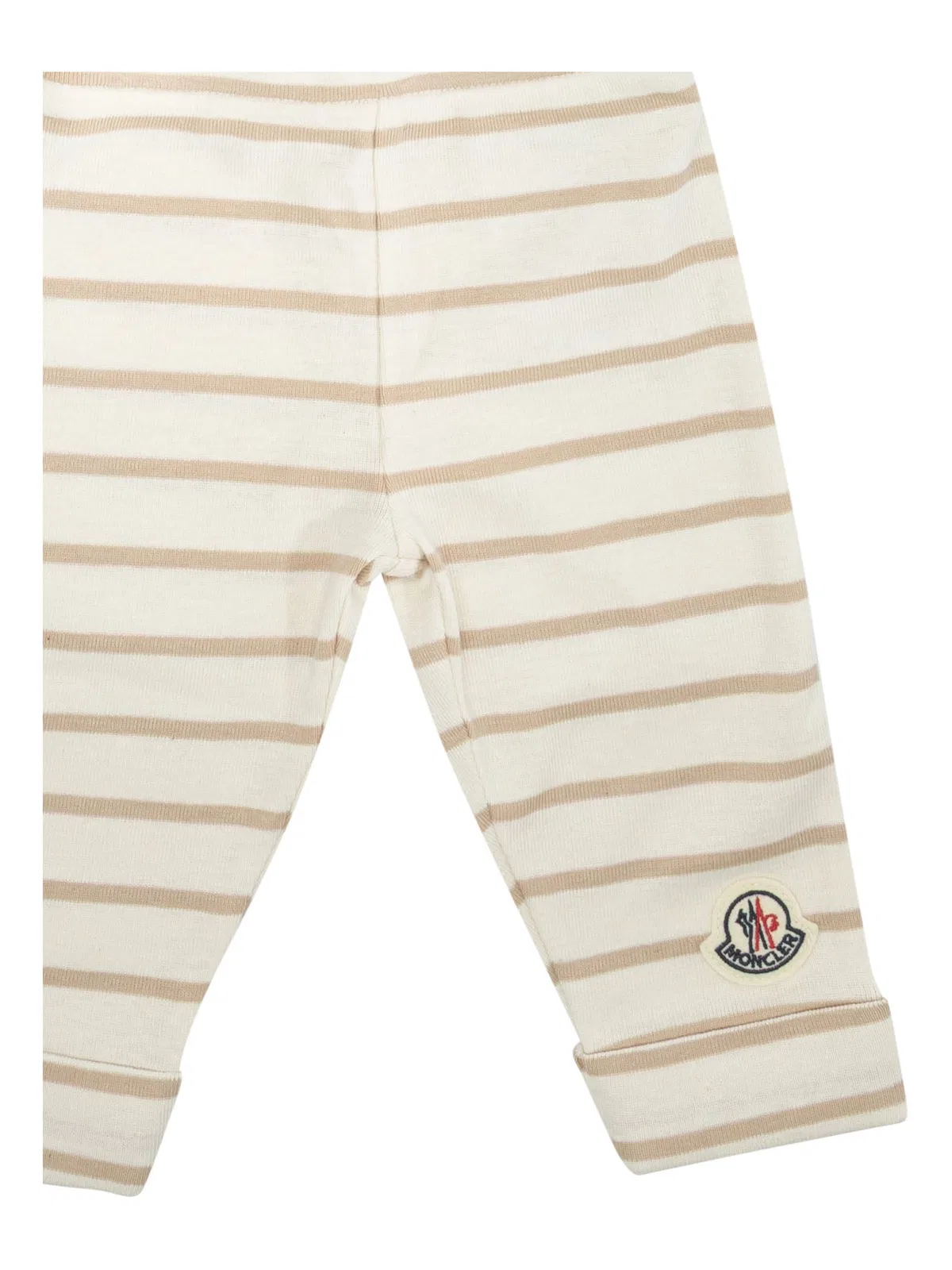 Moncler Kids Beige Cotton Tracksuit Set