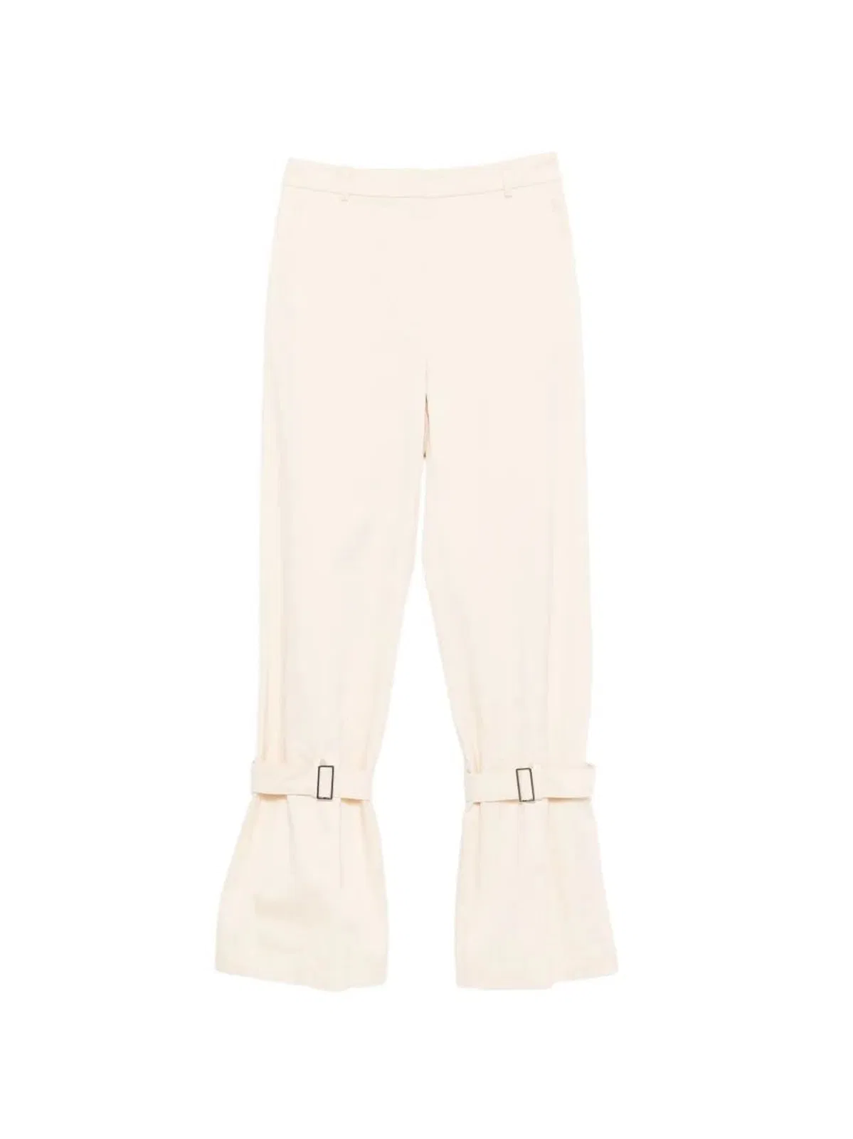Patrizia Pepe Strap Cotton Trousers