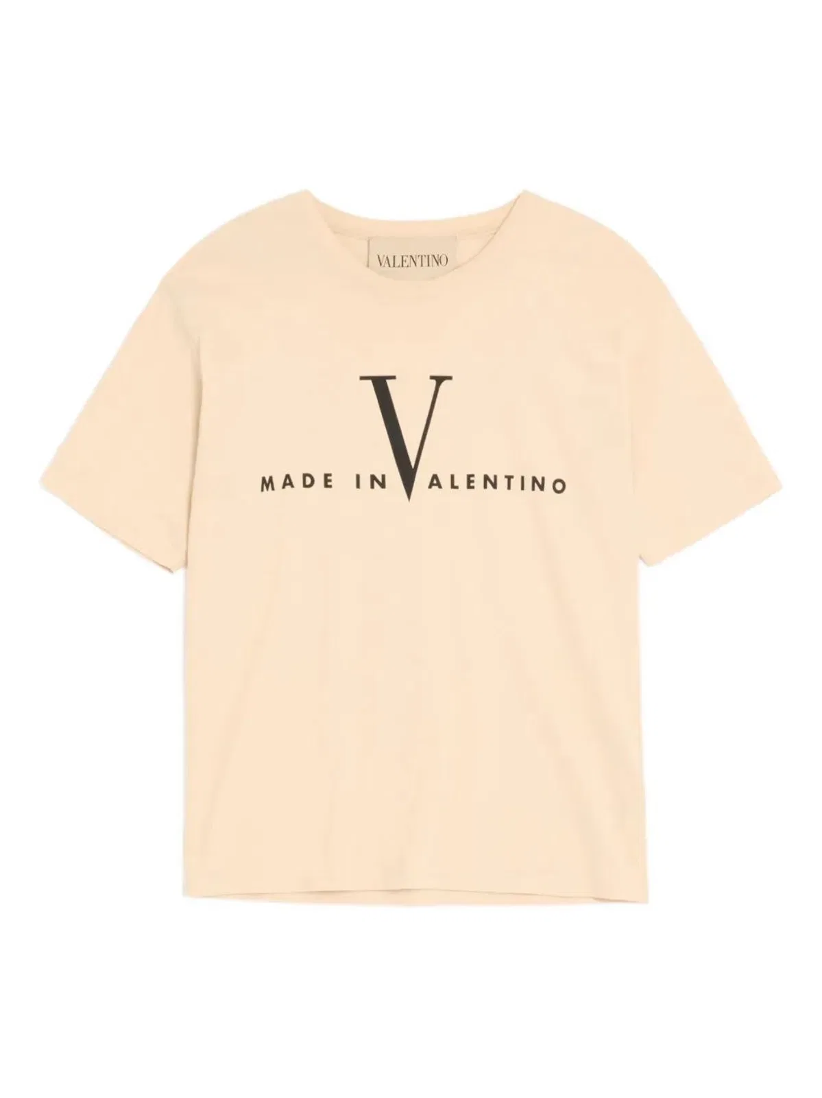 Valentino Garavani Cotton Print Round-Neck