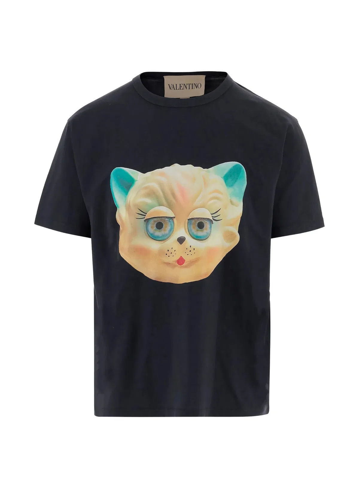Valentino Garavani T-Shirt With Le Chat De La Maison Print