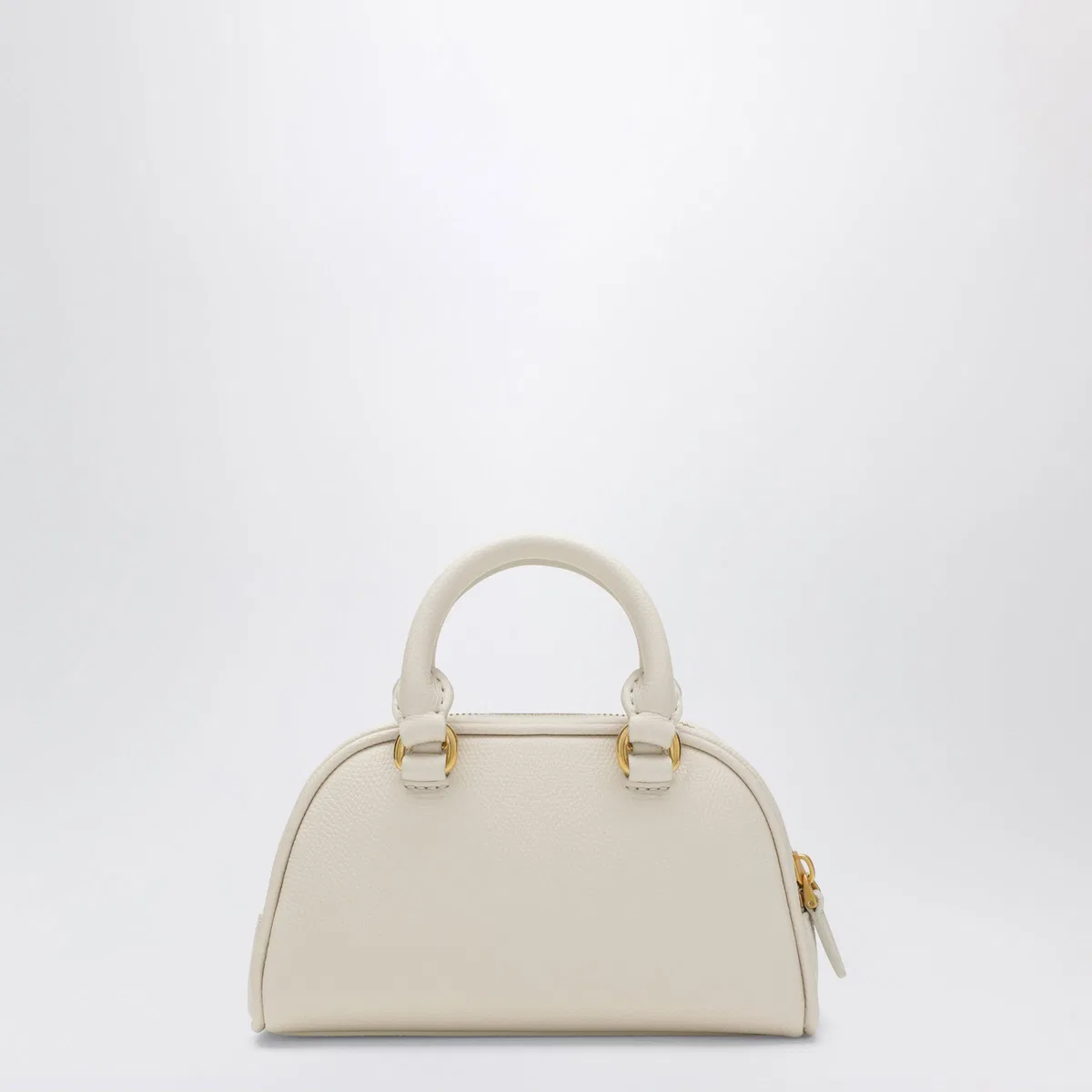 Valentino Garavani Ivory Vlogo Signature Mini Duffle Bag In