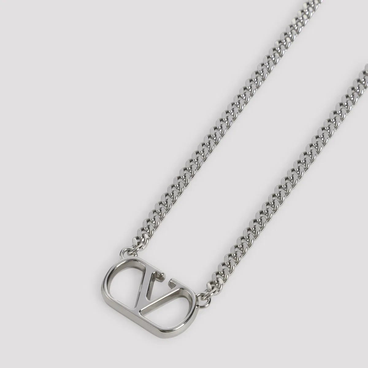 Valentino Garavani Vlogo Signature Metal Necklace