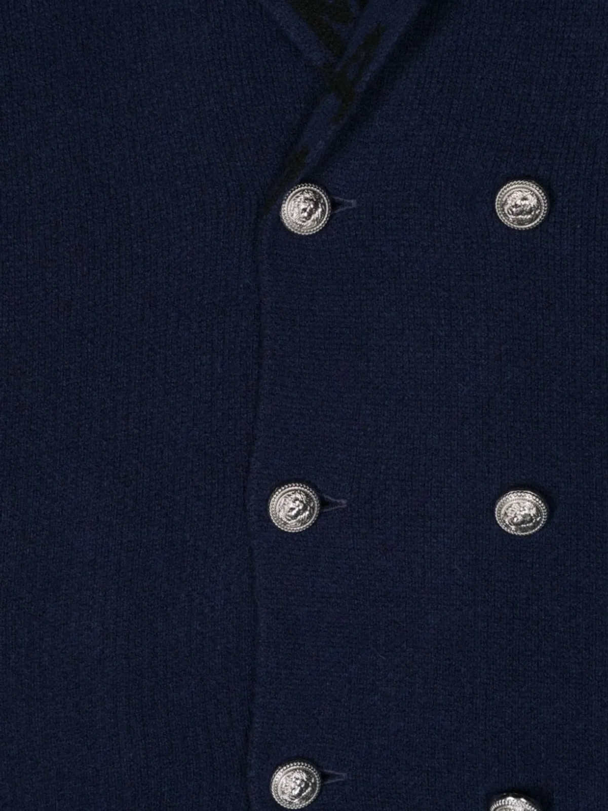 Balmain Short Double-Breasted Coat
