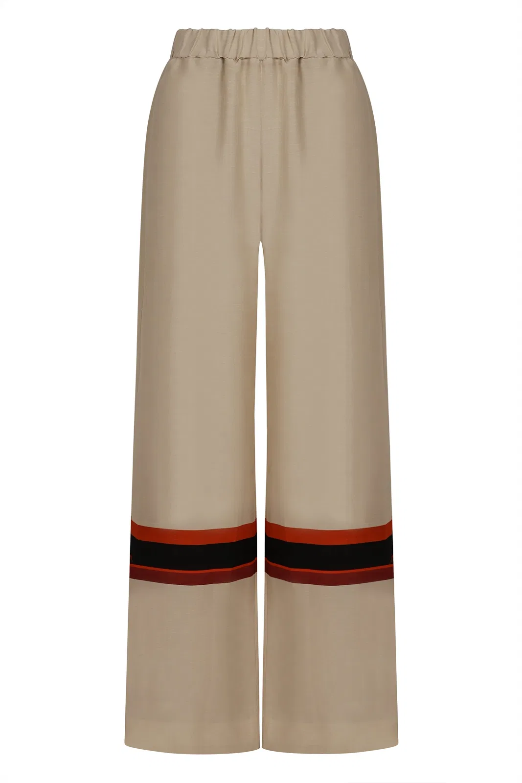 Raquel Diniz Linen And Silk Trousers