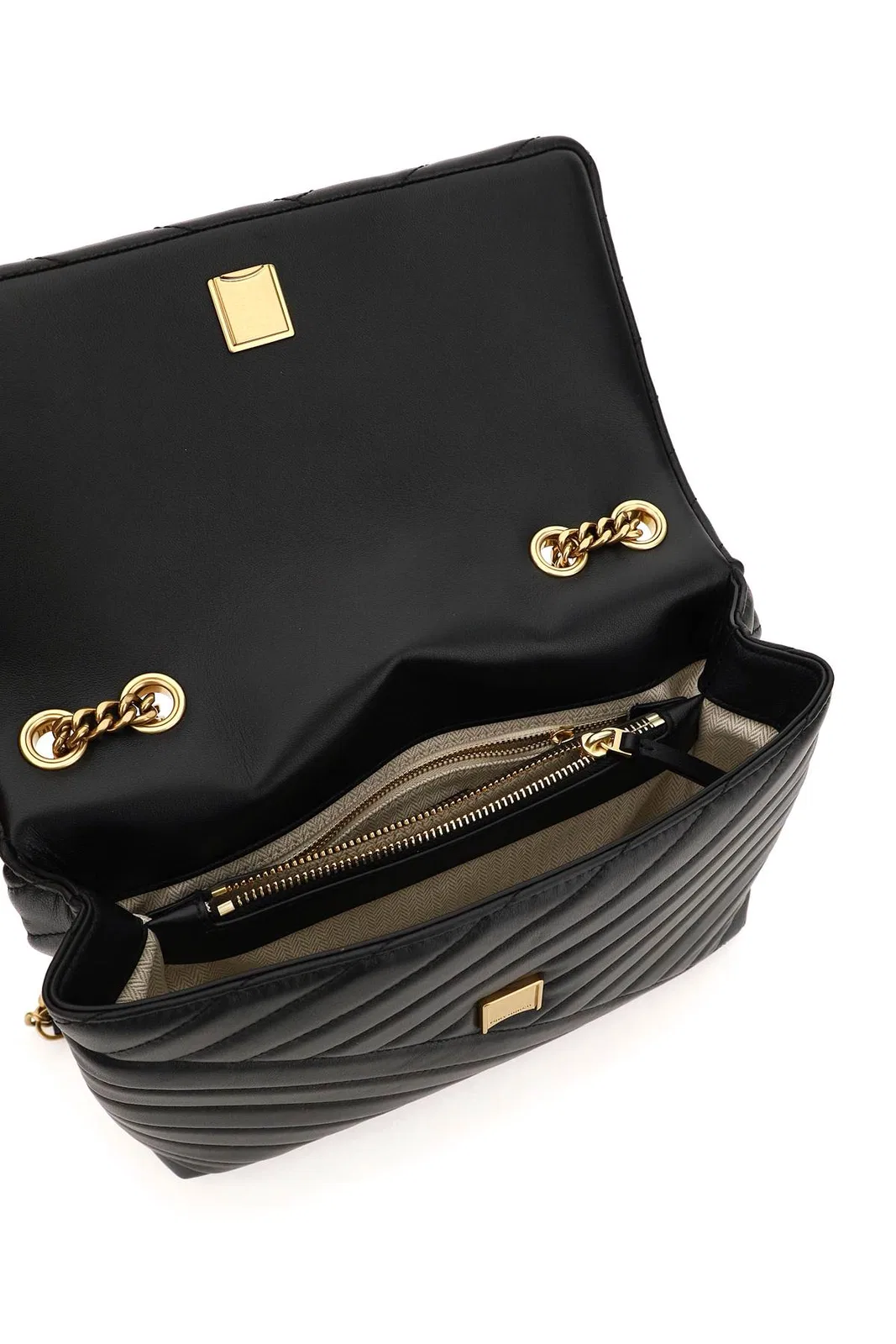 Tory Burch Kira Chevron Convertible Shoulder Bag In