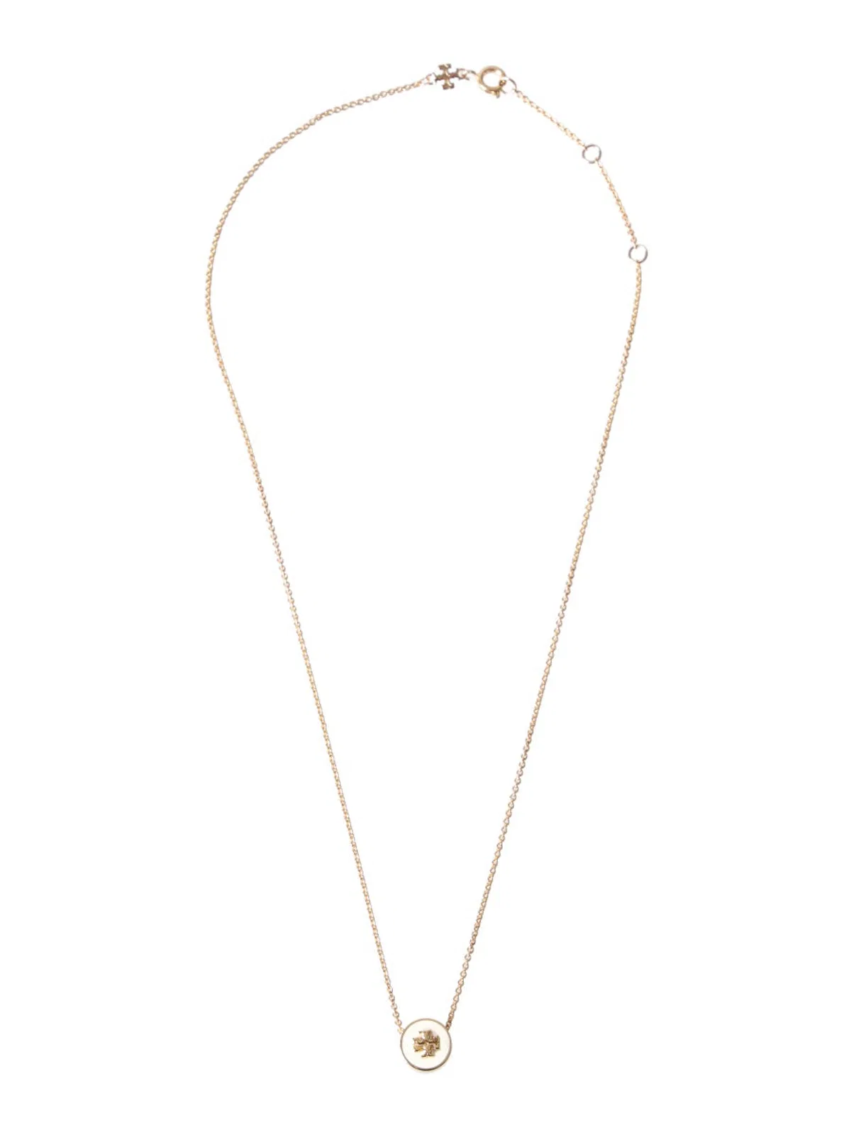 Tory Burch Gold Ivory Brass Jewelry