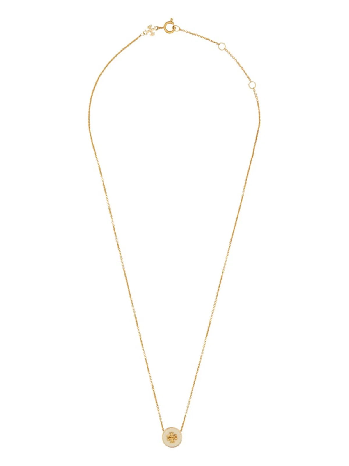 Tory Burch Gold Ivory Brass Jewelry