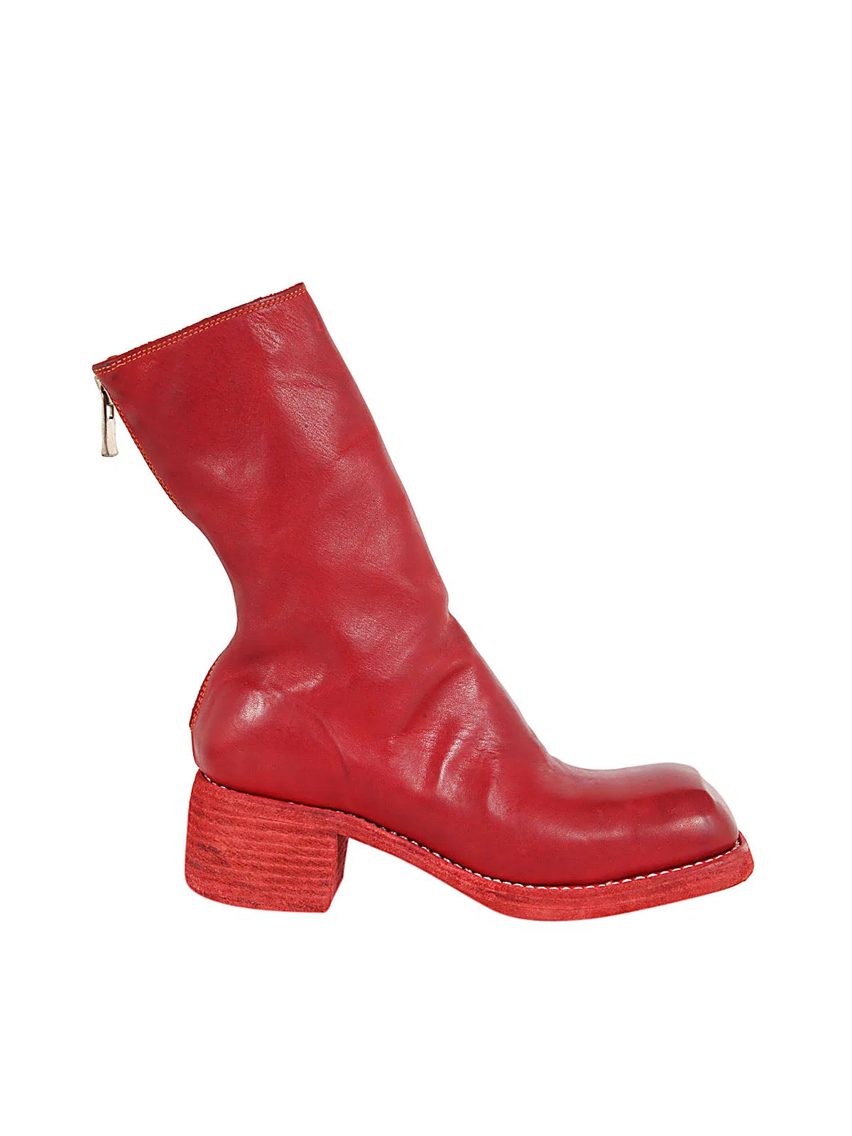 Guidi Back Zip Mid Boots