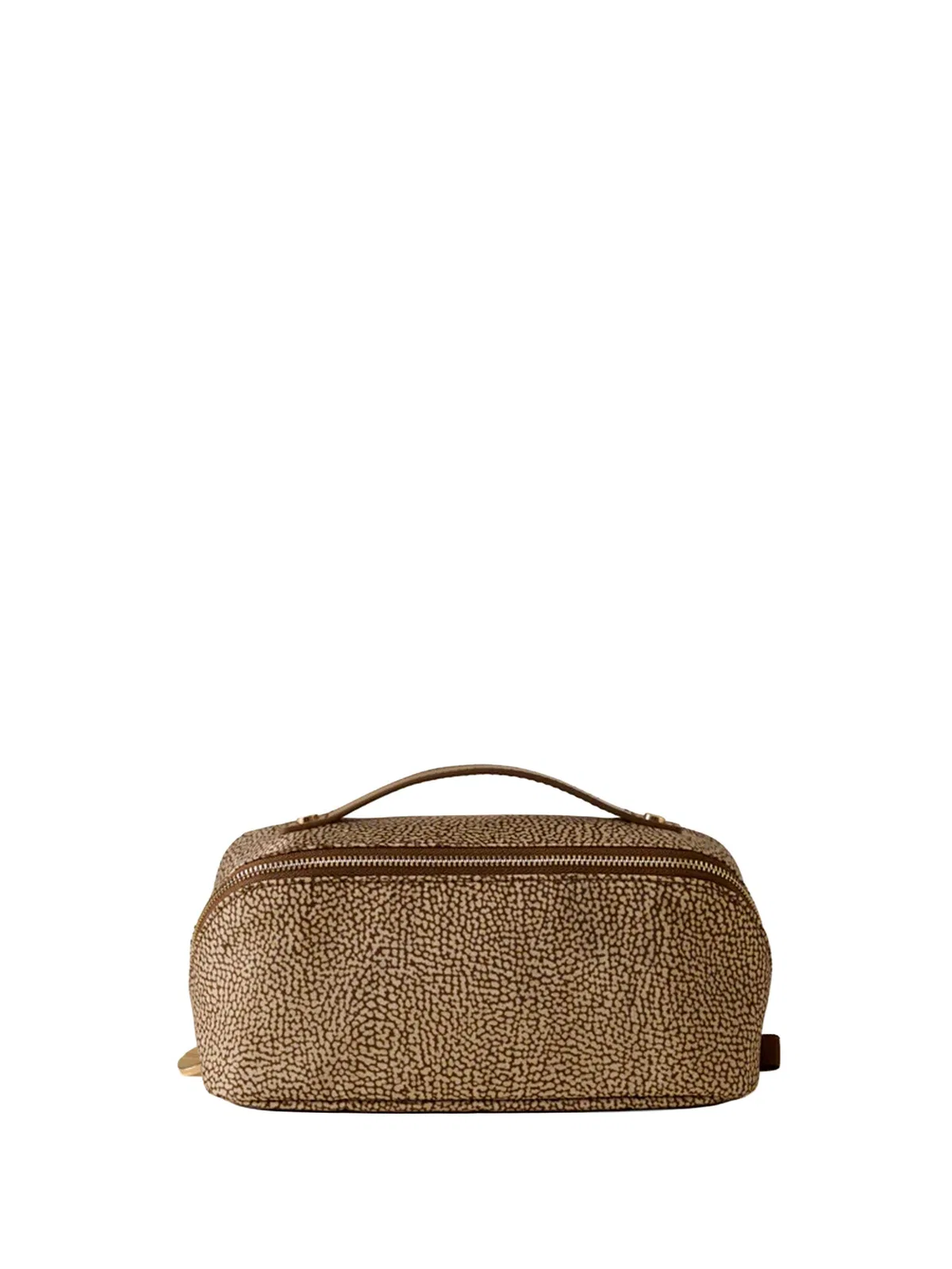 Borbonese Classica Beauty Case Beige/Brown