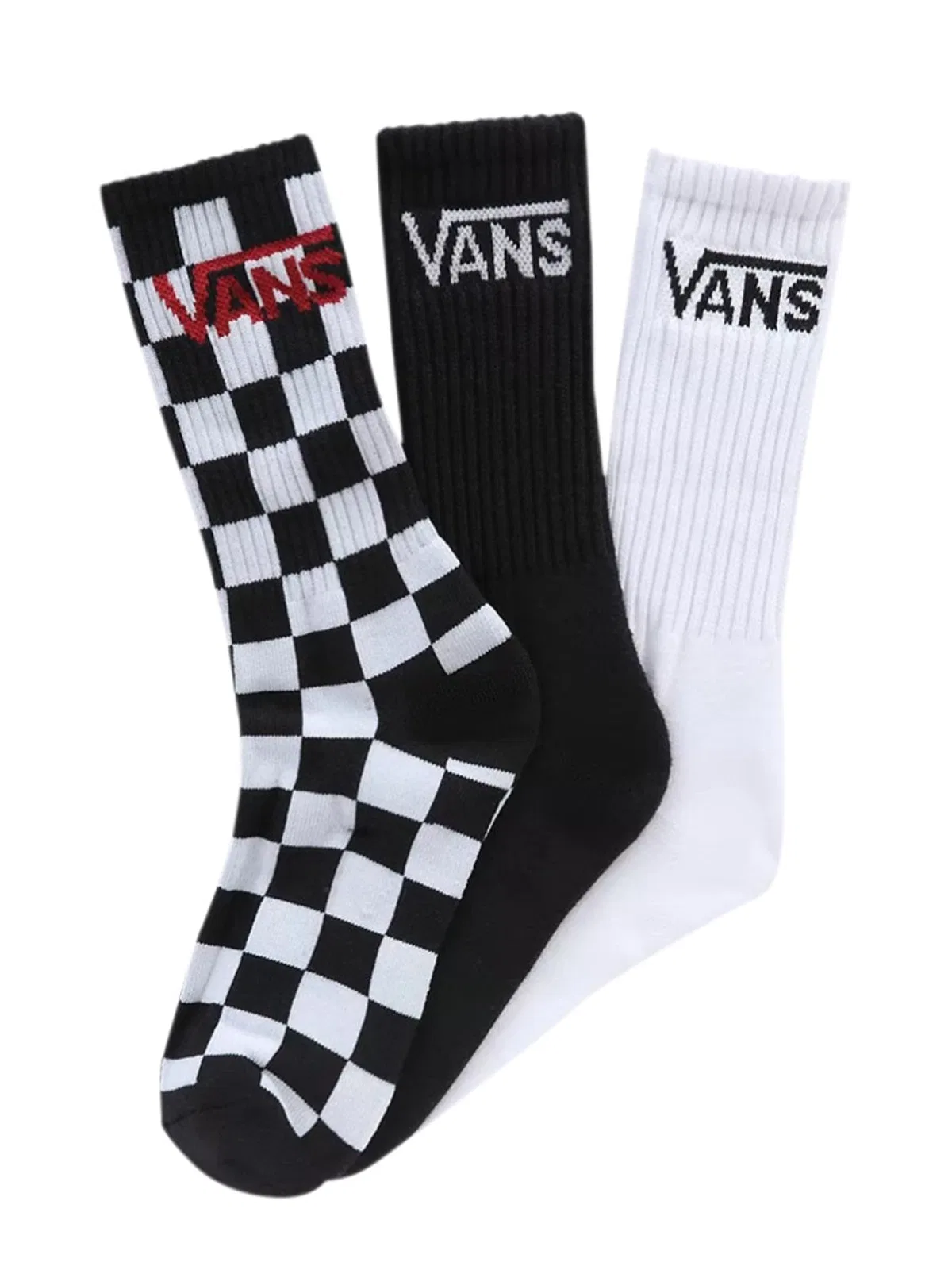 Vans Classic Crew Socks 3Pack 1-6