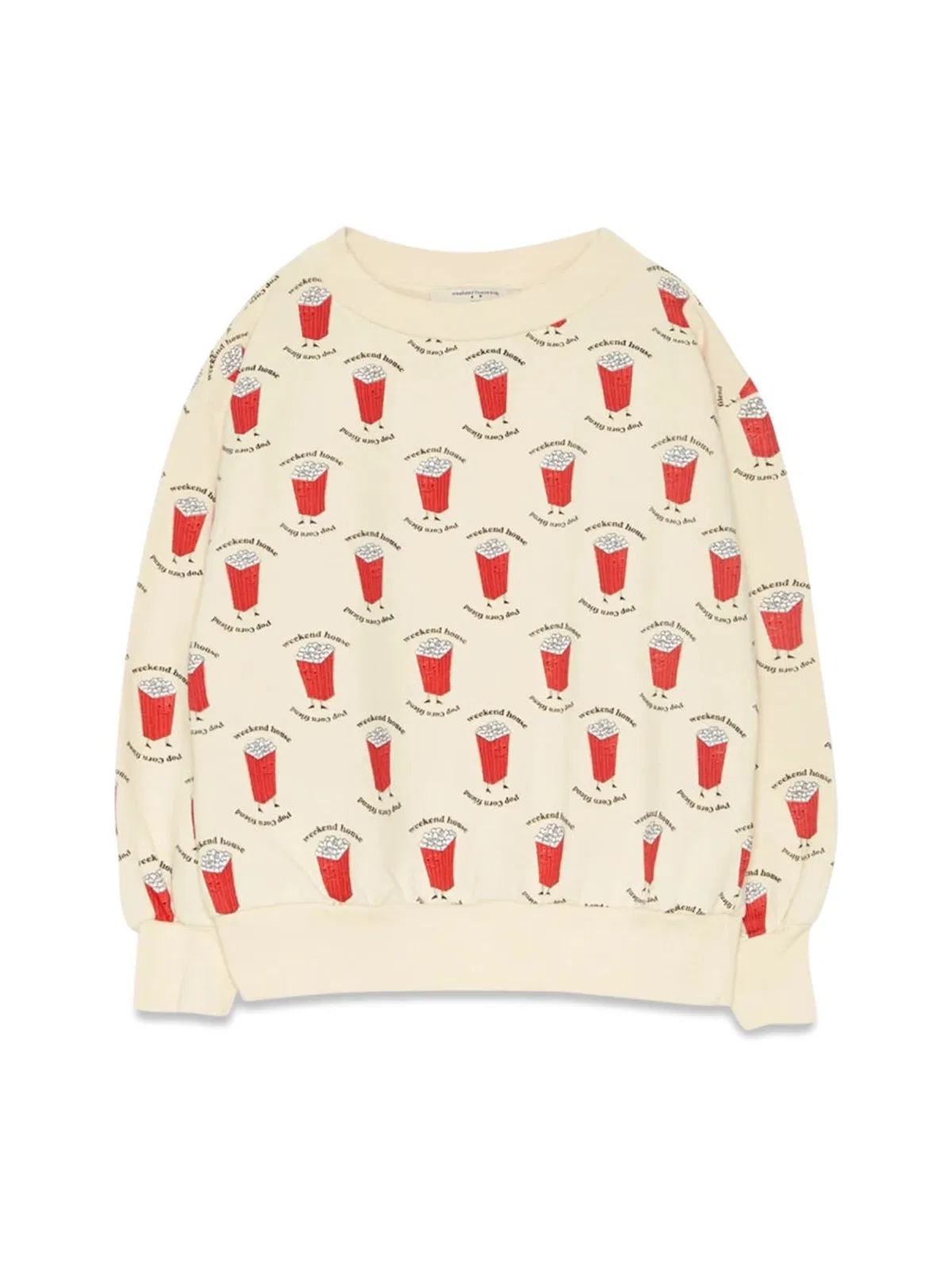 Weekend House KIDS Popcorn All Over Sweatshirt