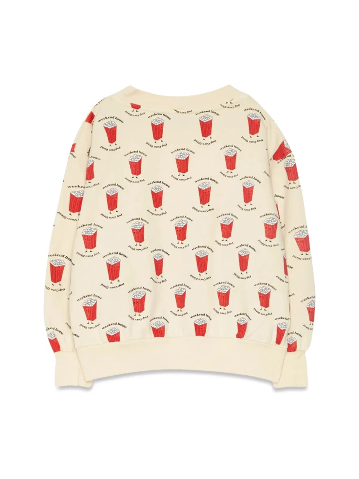 Weekend House KIDS Popcorn All Over Sweatshirt