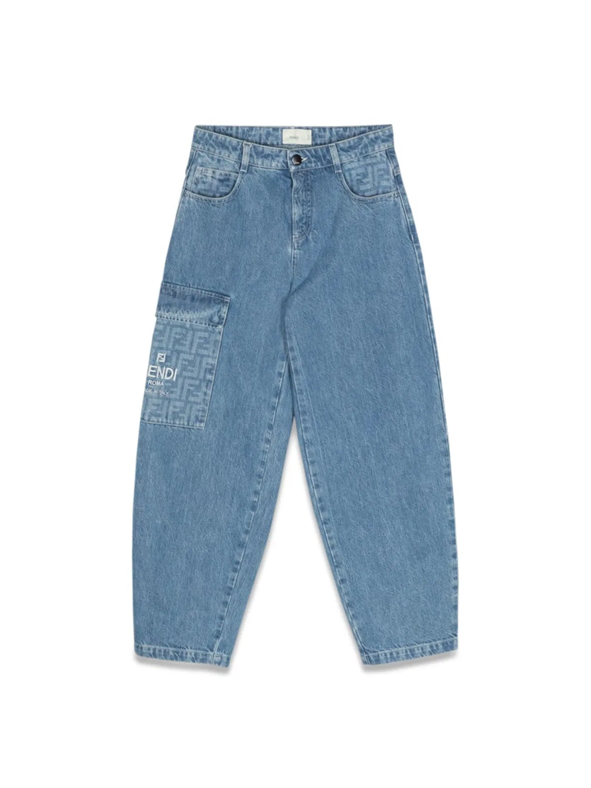 Fendi Washed Denim Pants