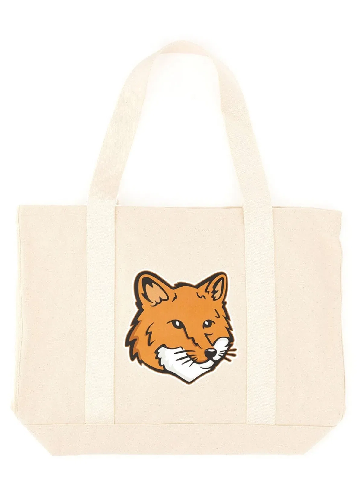 Maison Kitsune Maison Kitsuné Fox Head Print Bag