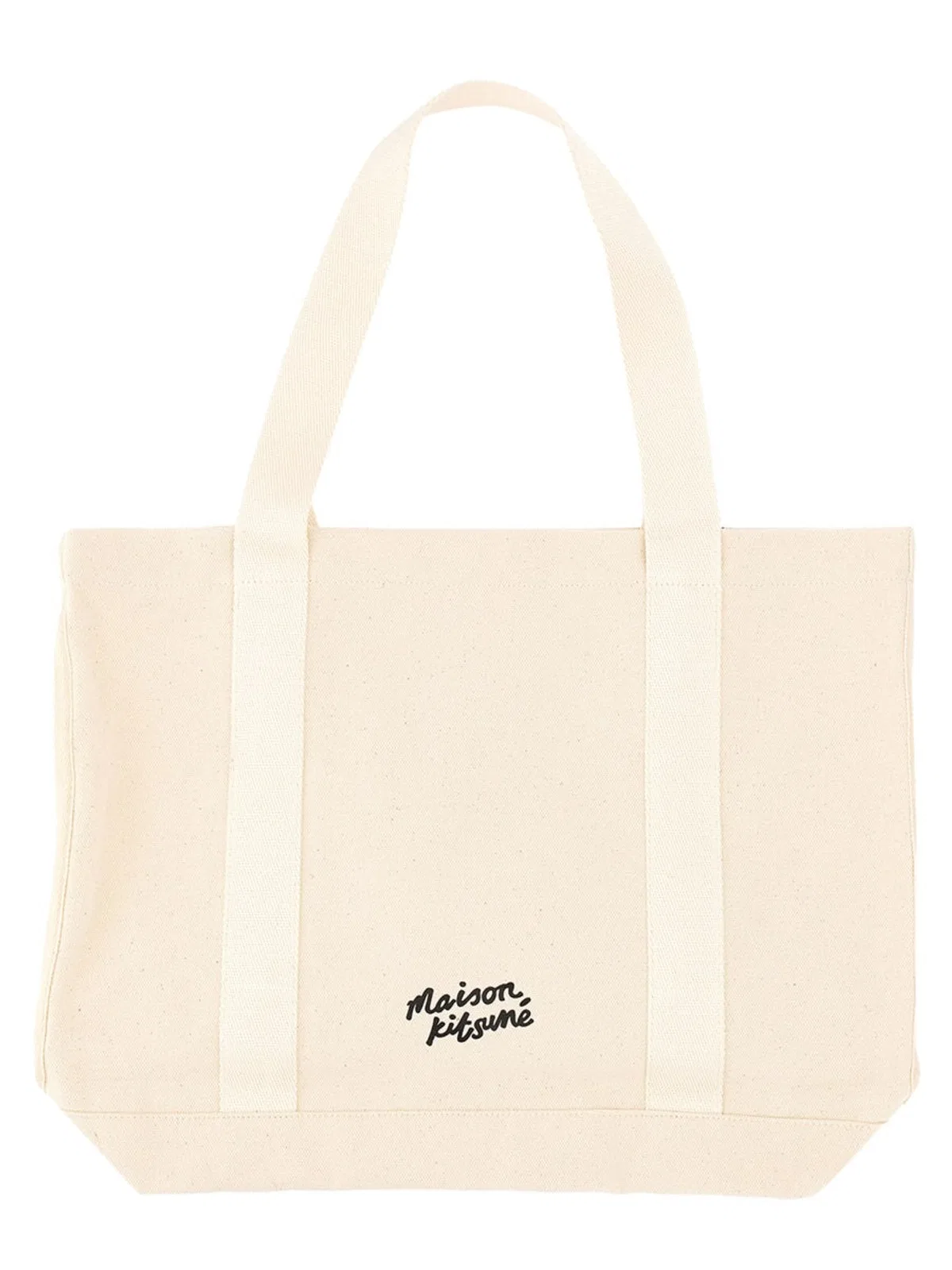Maison Kitsune Maison Kitsuné Fox Head Print Bag