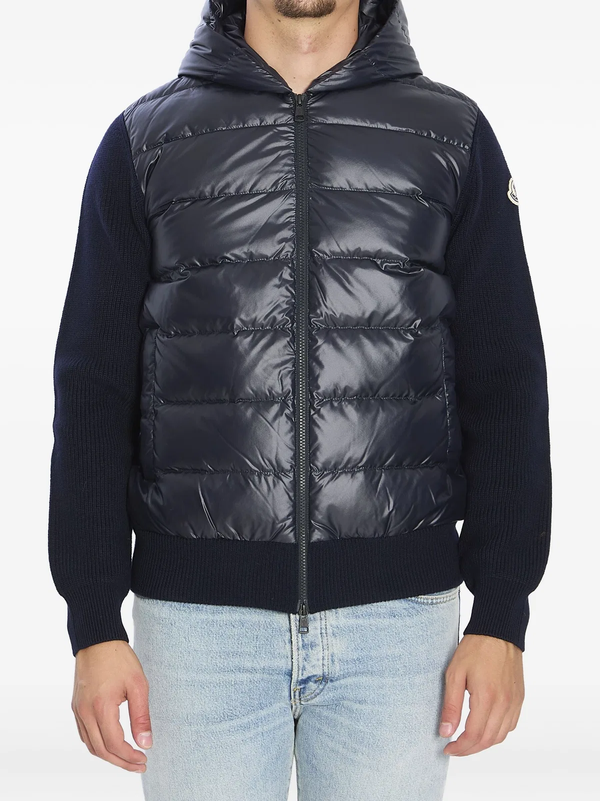 Moncler Logo-Patch Padded Jacket