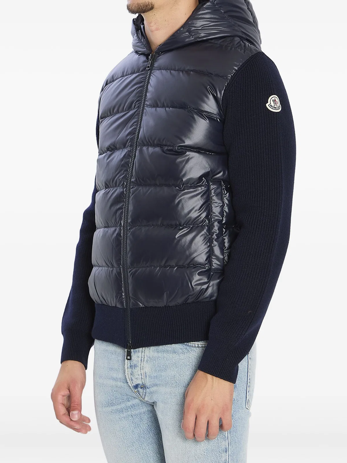 Moncler Logo-Patch Padded Jacket
