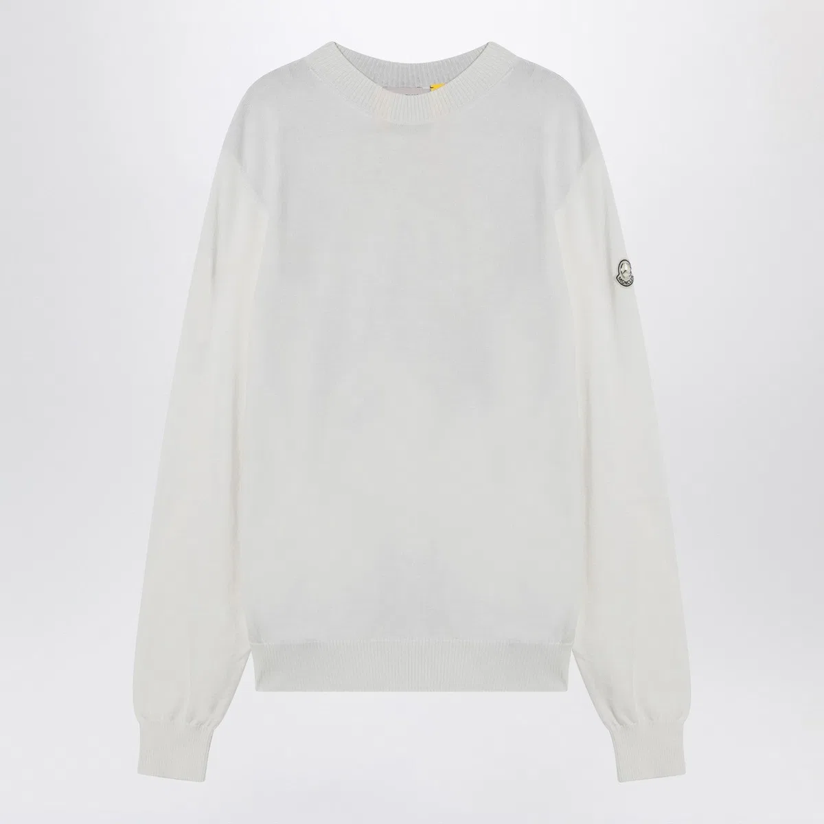 Moncler x mercedes-benz by nigo White Jumper With Logo Print