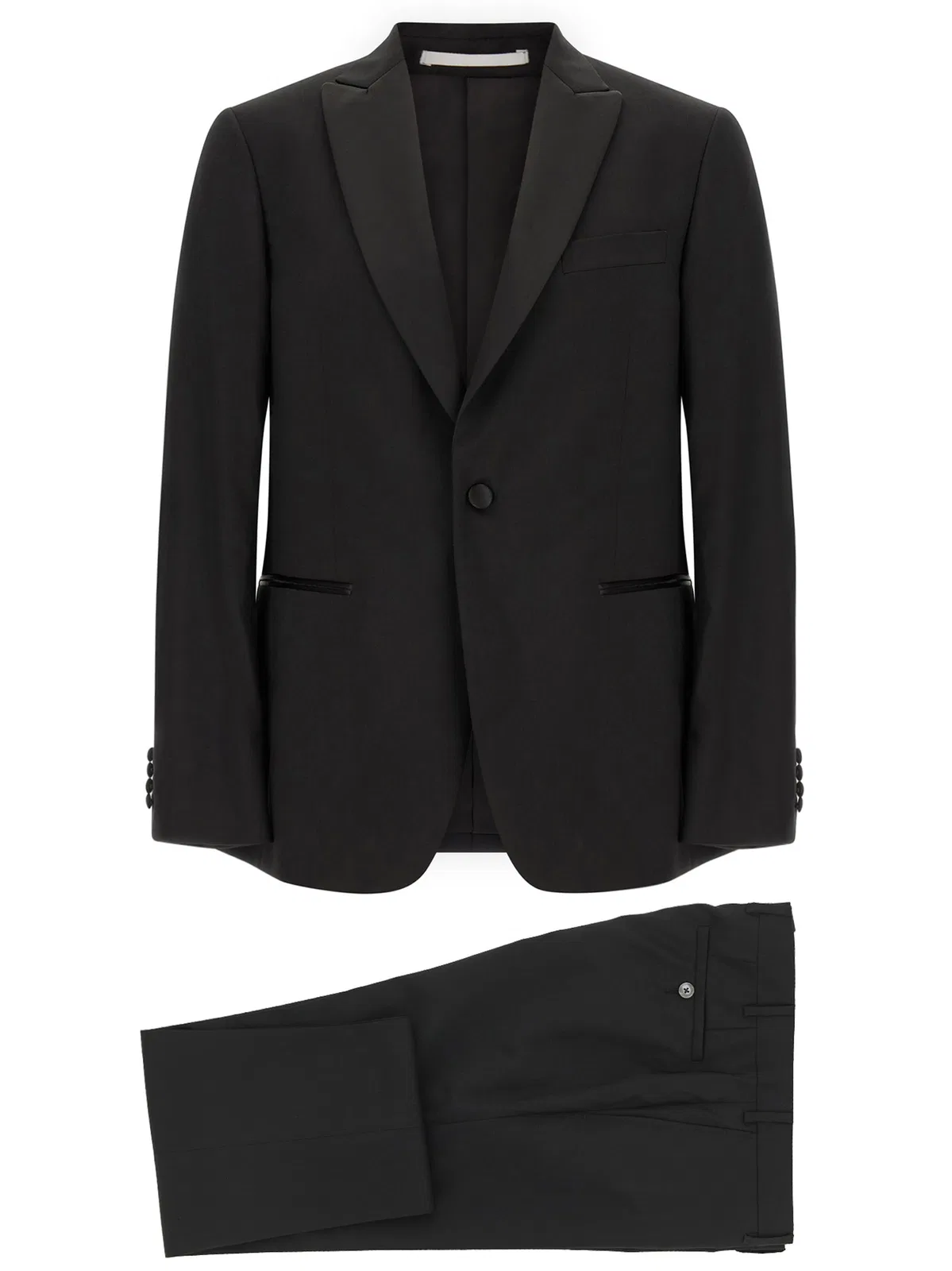 PAL Zileri Wool And Satin Dress