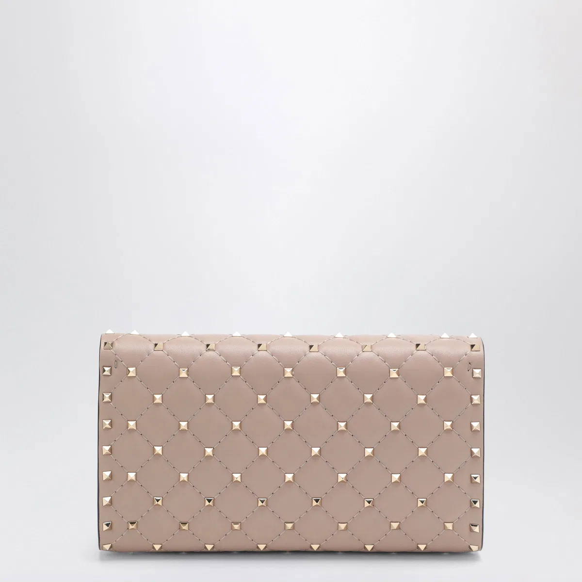 Valentino Garavani Rockstud Spike Crossbody Bag In Powder P