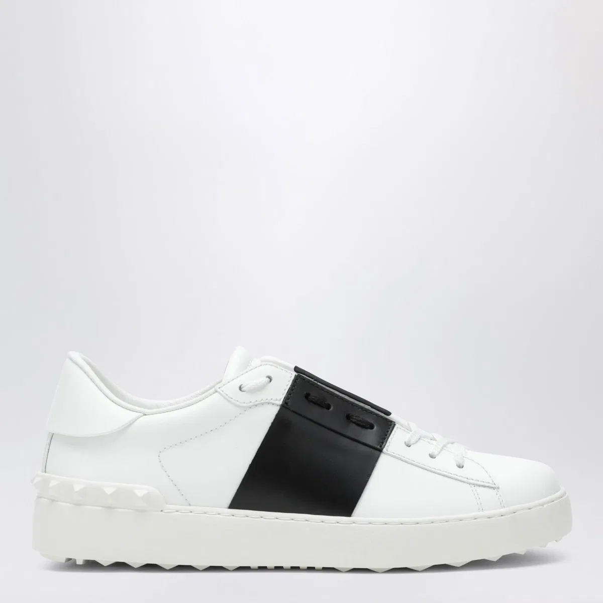 Valentino Garavani Open Sneakers In White/Black