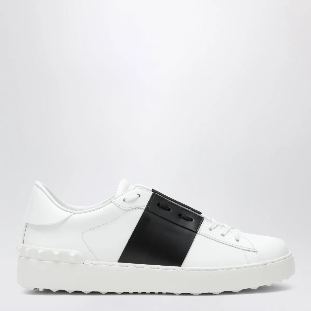 Valentino Garavani Open Sneakers In White/Black