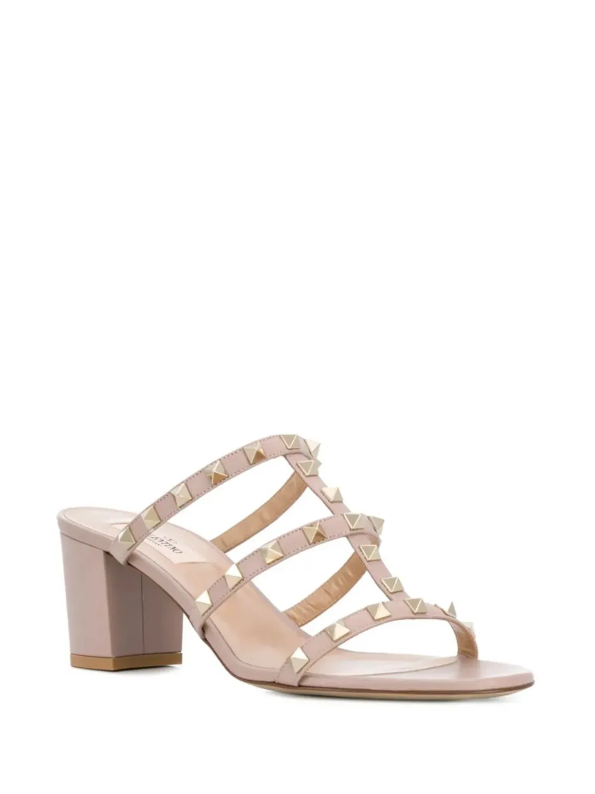 Valentino Rockstud Heeled Sandals