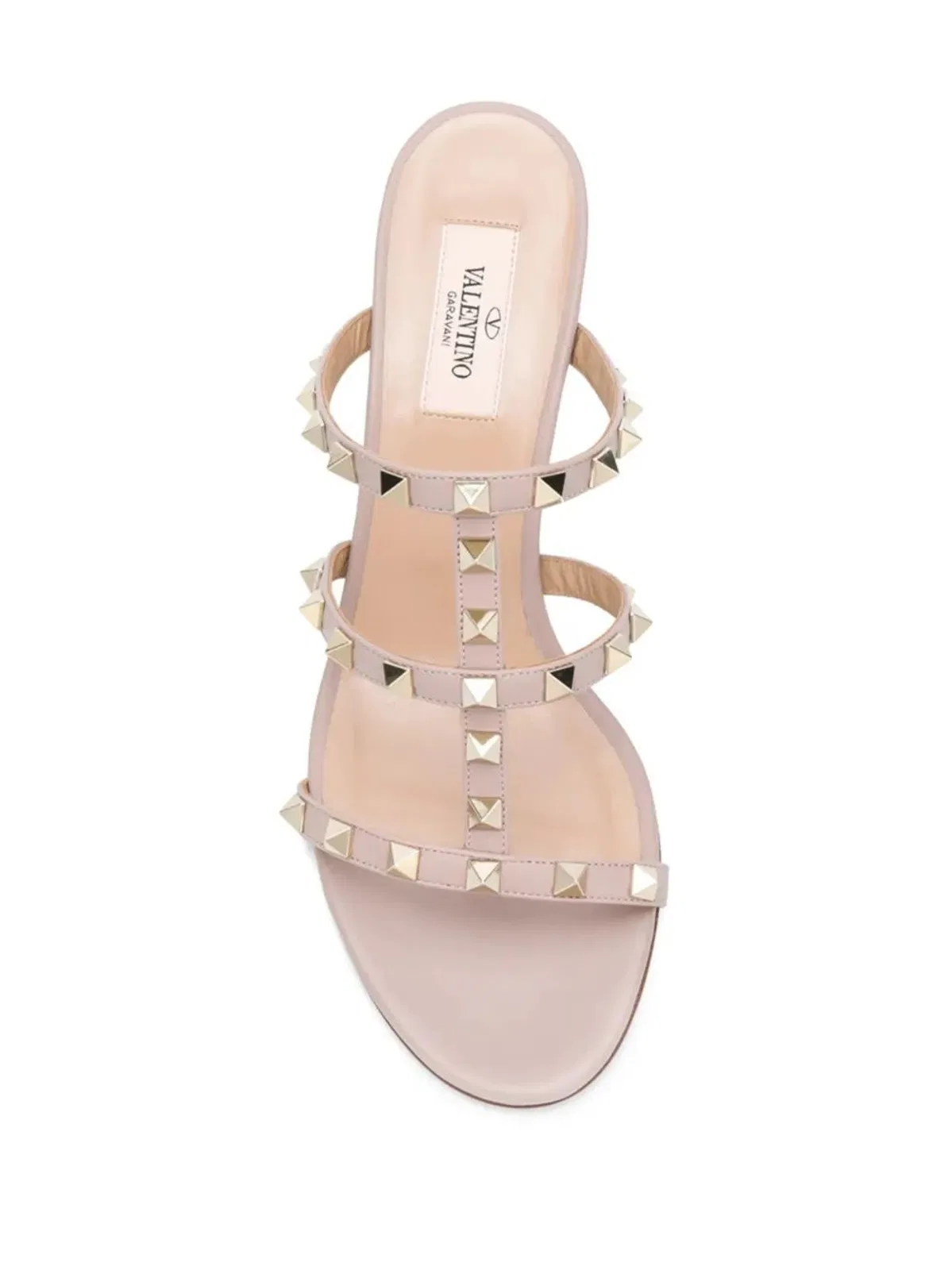 Valentino Rockstud Heeled Sandals