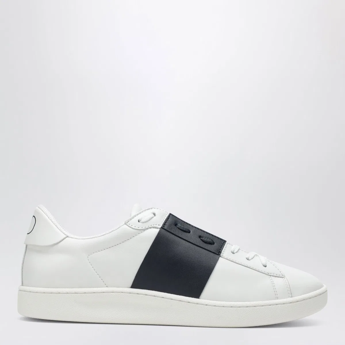 Valentino Garavani White Calf Leather Sneakers