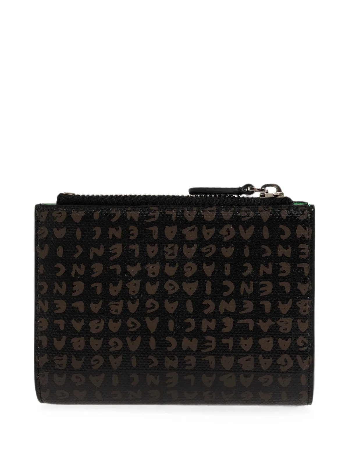 Balenciaga Logo-Print Bifold Wallet