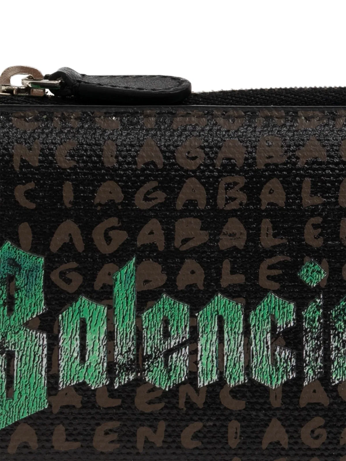 Balenciaga Logo-Print Bifold Wallet