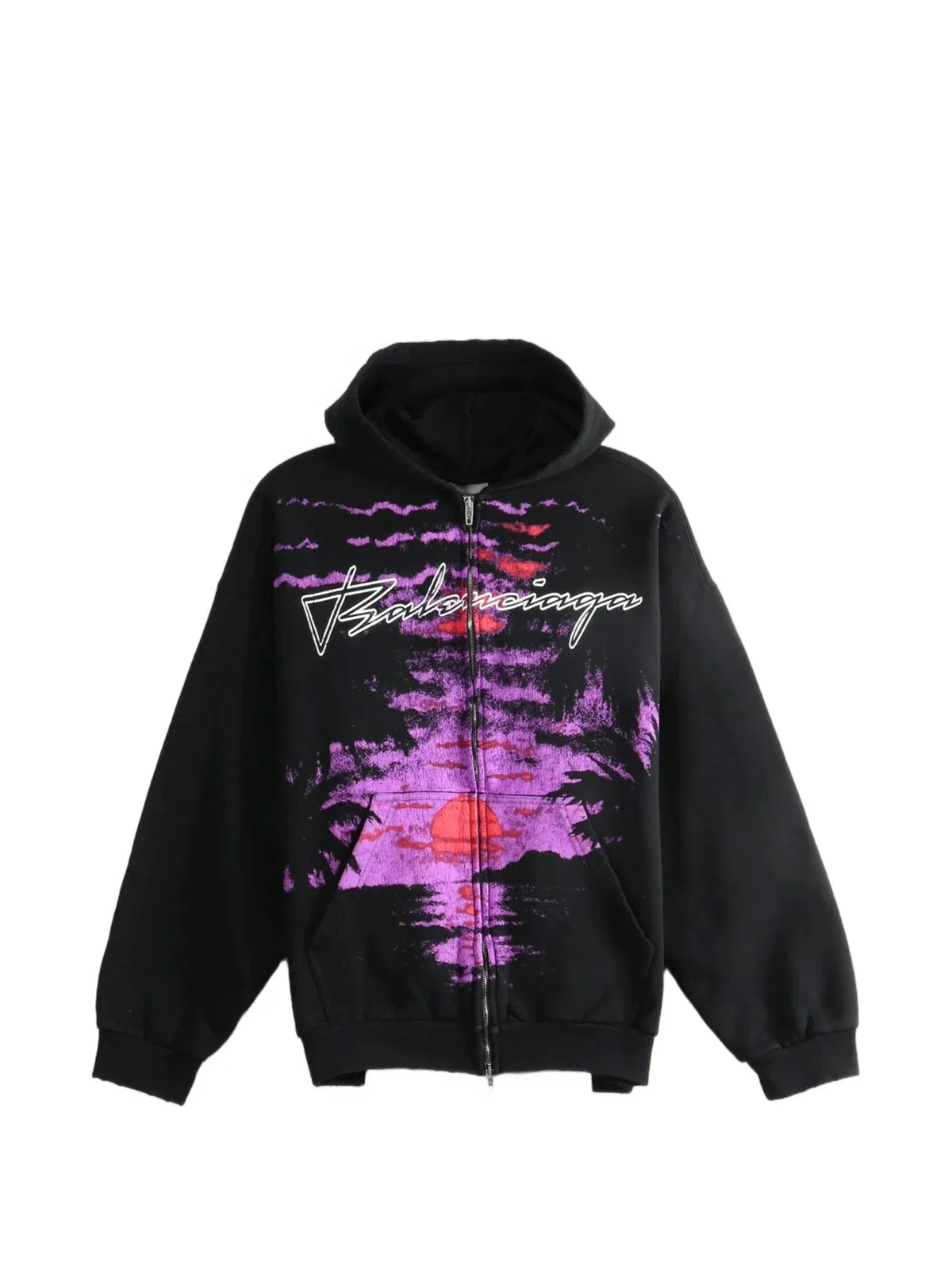 Balenciaga Zip Up Hoodie