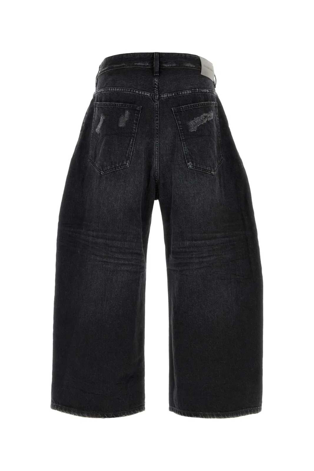 Balenciaga Faded-Effect Distressed-Finish Jeans