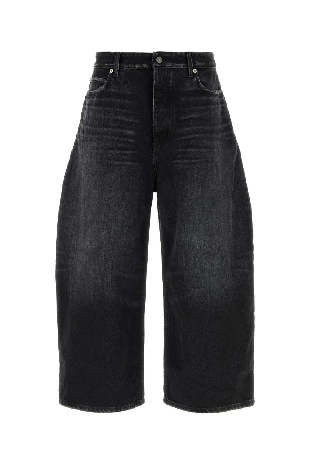 Balenciaga Faded-Effect Distressed-Finish Jeans
